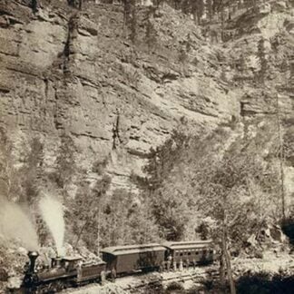 Giant Bluff. Elk Canyon on Black Hills and Ft. P. R.R.