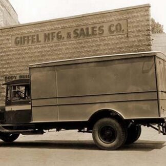 Giffel Manufacturing & Sales Company Delivery Truck