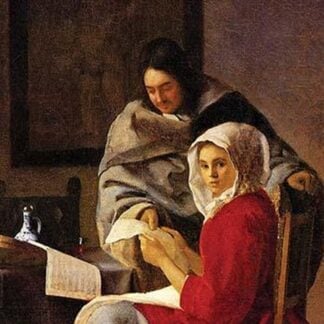 Girl Interrupted in Her Music by Johannes Vermeer