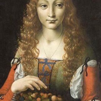 Girl with Cherries by Giovanni Ambrogio
