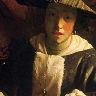 Girl with a Flute by Johannes Vermeer