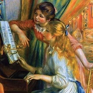 Girls at the Piano by Pierre-August Renoir