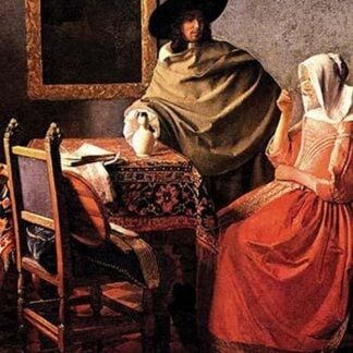 Glass of Wine by Johannes Vermeer