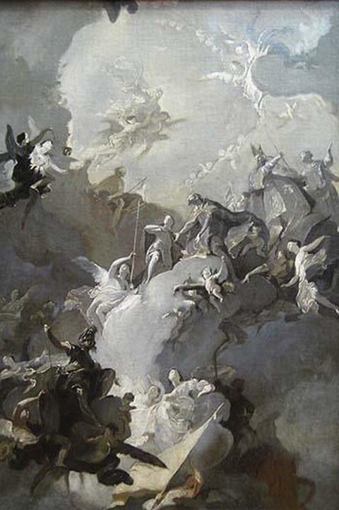 Glorification of the Royal Hungarian Saints by Franz Anton Maulbertsch