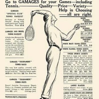 Go to Gamages for your Games by RIP