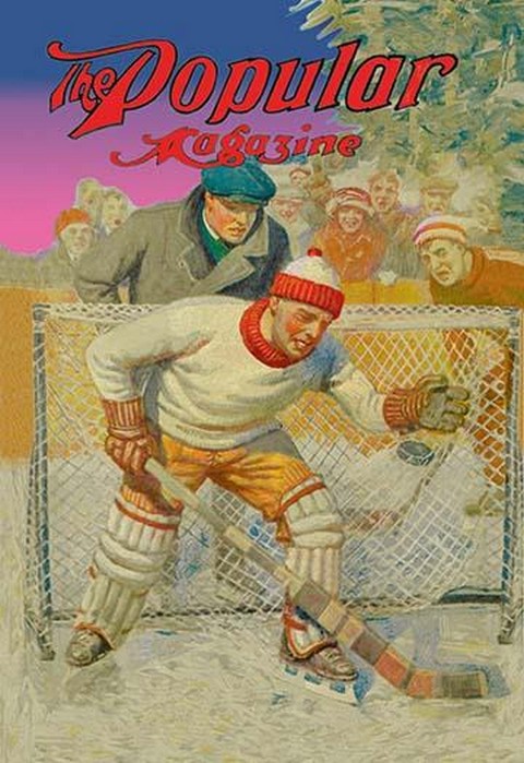 Goalie Making Glove Save