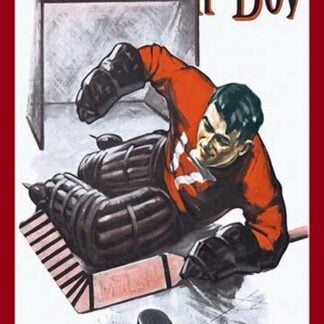 Goalie Making Stick Save