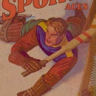 Goalie Sprawled Out on the Ice