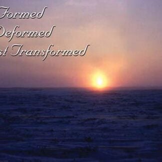 God Formed - Sin Deformed - Christ Transformed by Sara Pierce