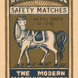 Golden Horse Safety Matches