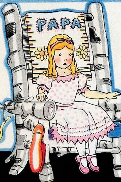 Goldilock Tries Papa Bear's Chair by Julia Letheld Hahn