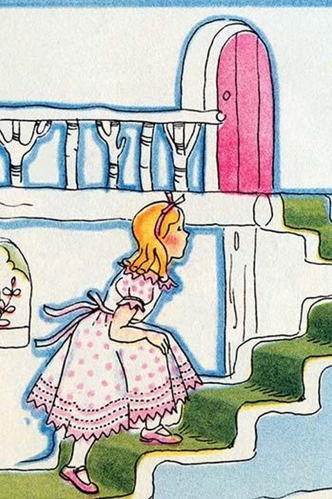 Goldilocks Enters the Bears Cottage by Julia Letheld Hahn