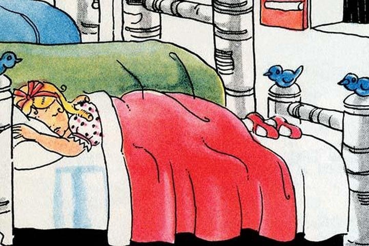 Goldilocks in Baby Bear's Bed by Julia Letheld Hahn