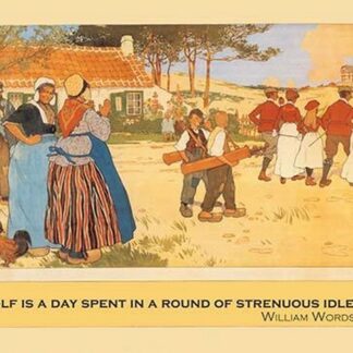 Golf Idleness by William Wordsworth