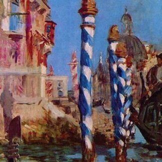Grand Canal in Venice by Edouard Manet