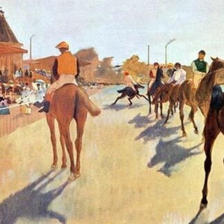 Grand Stand by Edgar Degas