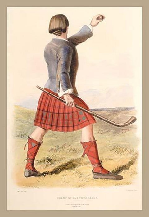 Grant of Glenmorrison by Robert Ronald McIan