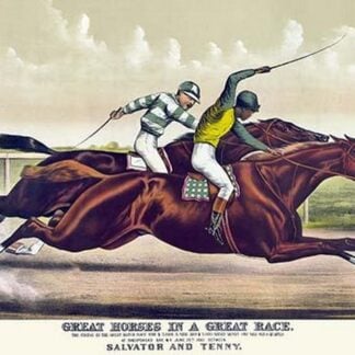 Great horses in a great race by J. Cameron