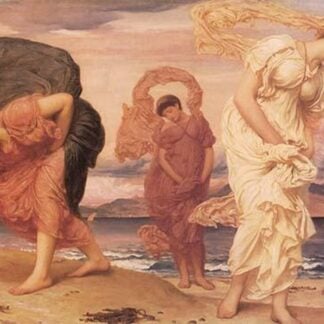 Greek Girls Picking Up Pebbles by the Sea by Lord Frederick Leighton