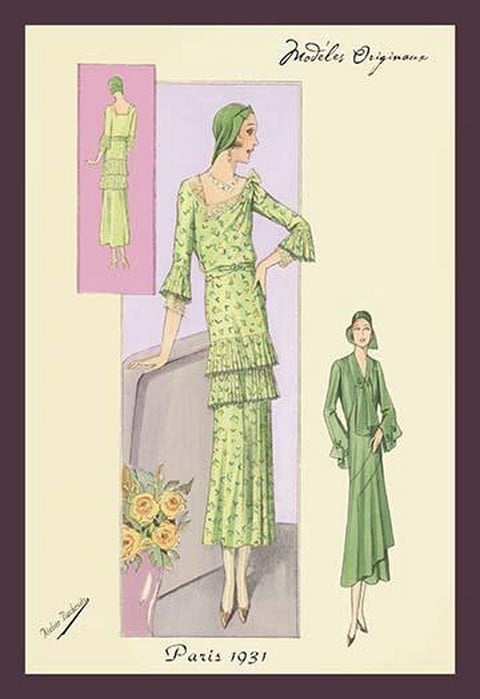 Green Daytime Fashions by Atelier Bachwitz