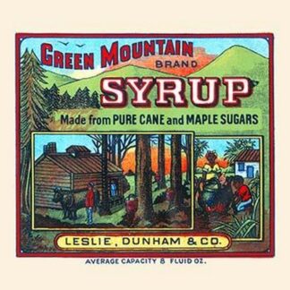 Green Mountain Brand Syrup
