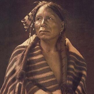 Grey Hawk - Taos Man by Carl and Grace Moon