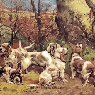 Griffon Vendeen Bassets by Baron Karl Reille