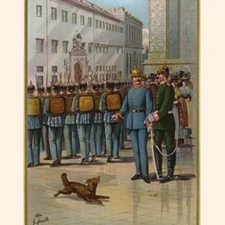 Guard Mount at Munich - 2nd Regiment of Infantry - Body Guards 'Crown Prince' 3rd Regiment of Chevaulegers 'D by G. Arnold