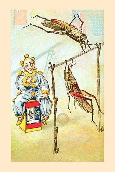 Gymnastics from The Frolie Grasshopper Circus by William Cheseborough Ostrander