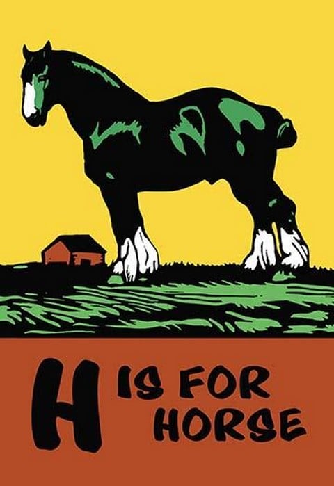 H is for Horse by Charles Buckles Falls