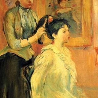 Hairstyle by Berthe Morisot