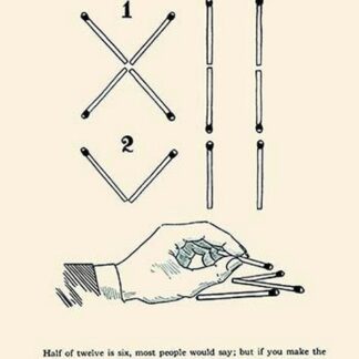 Half of Twelve is -? by Harry Houdini