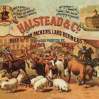 Halstead and Company Beef and Pork Packers by Richard Brown
