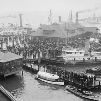 Hampton Roads Revels in the Return of the American Fleet