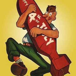 Happy 4th of July by Fred Lasswell