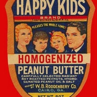 Happy Kids Homogenized Peanut Butter