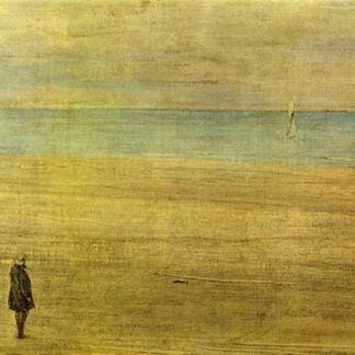Harmony in Blue and Silver - Trouville by James Abbot McNeill Whistler