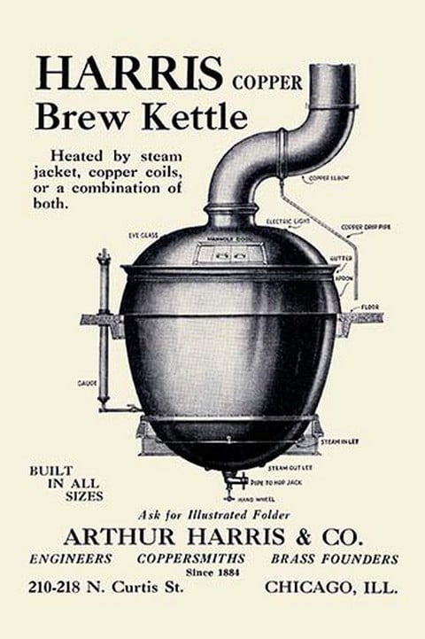 Harris Copper Brew Kettle