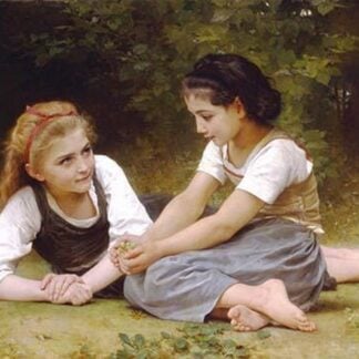 Hazelnuts by William Bouguereau