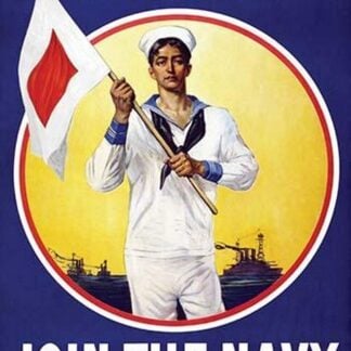He is getting our country's signal - are you? Join the Navy. by American Lithograph Co