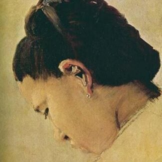 Head of a Girl by Georges Seurat #2