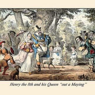 Henry VIII and His Queen 'Out a'Maying' by John Leech