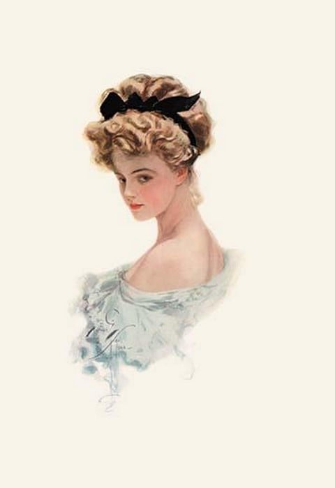 Her Eyes Were Made to Worship by Harrison Fisher