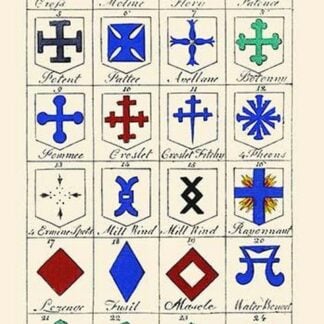 Heraldic Crosses by Hugh Clark