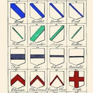 Heraldry Ordinaries by Hugh Clark