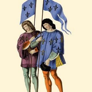 Heralds Announcing Death of Charles 6th by H. Shaw