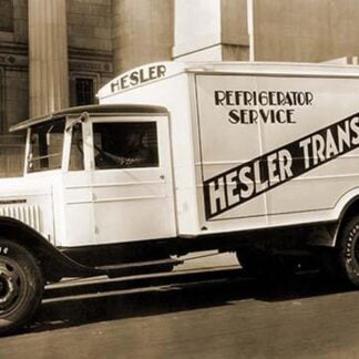 Hesler Transfer Co. Delivery Truck with Refrigerator Service