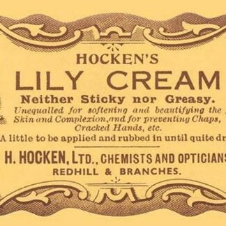 Hocken's Lily Cream