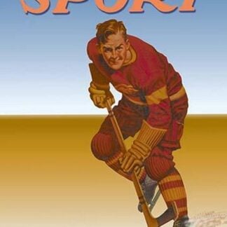 Hockey Player Shredding Ice