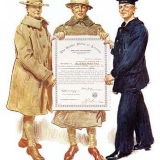 Hold on to Uncle Sam's Insurance by James Montgomery Flagg